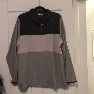Maurices 2X Mixed Media Sweatshirt